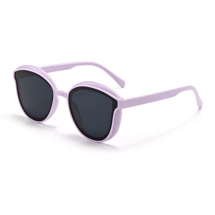 Wholesale New women's UV resistant large frame sunglasses and sunglasses