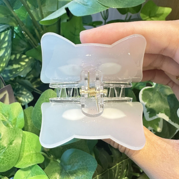 Wholesale  series  web clip skull print ponytail clip cartoon white cat shark clip headdress