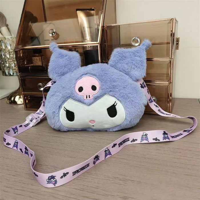 Wholesale Cute Cartoon Plush Doll Shoulder Bag
