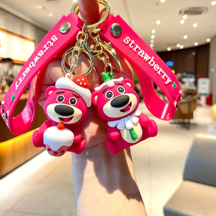 Wholesale Silicone Cartoon Doll Keychain JDC-KC-MingT109