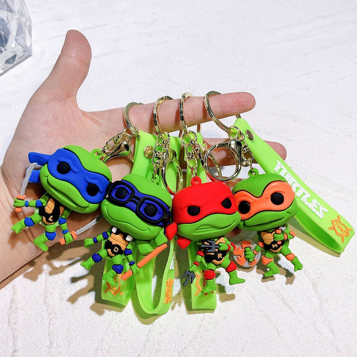 Wholesale Cartoon Silicone Doll Keychain JDC-KC-QiChao056