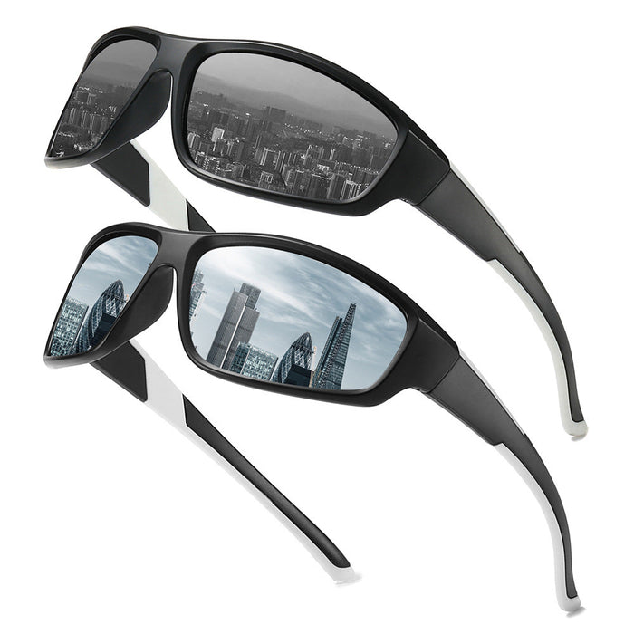 Wholesale   men's sports glasses riding polarized sunglasses driving sunglasses  driving glasses