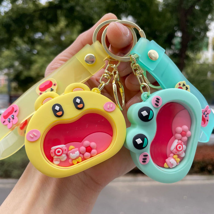 Wholesale Creative Big-Mouth Small Animal Maze Keychain