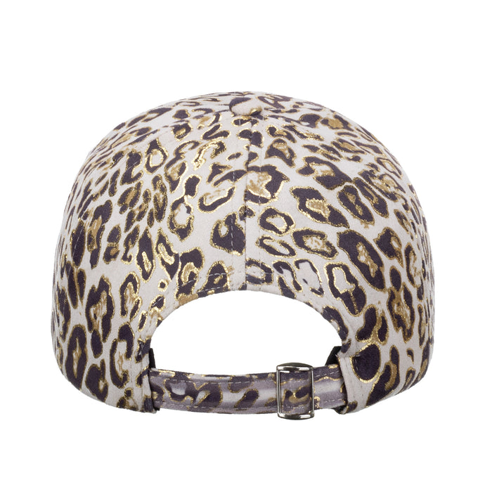 Wholesale Nylon Autumn Fashion Bronzing Leopard Print Baseball Cap JDC-BC- ZhonM001