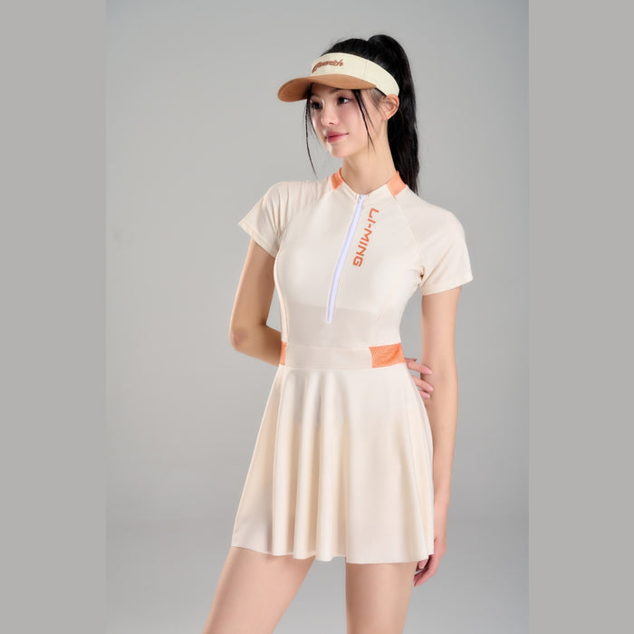 Wholesale Sports swimsuit one-piece skirt conservative hot spring swimsuit