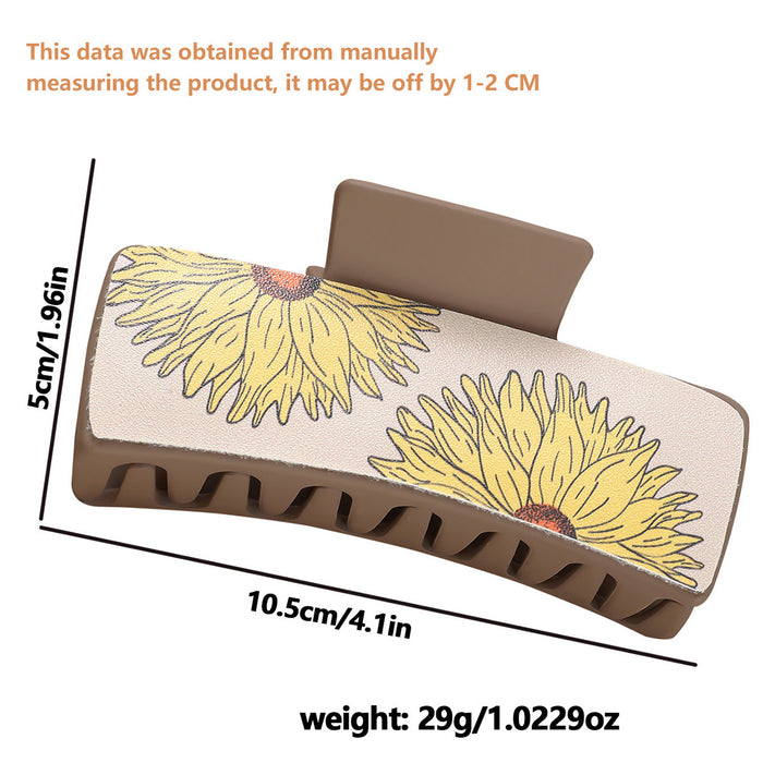 Wholesale yellow square hairpin simple all-match Hair Clips