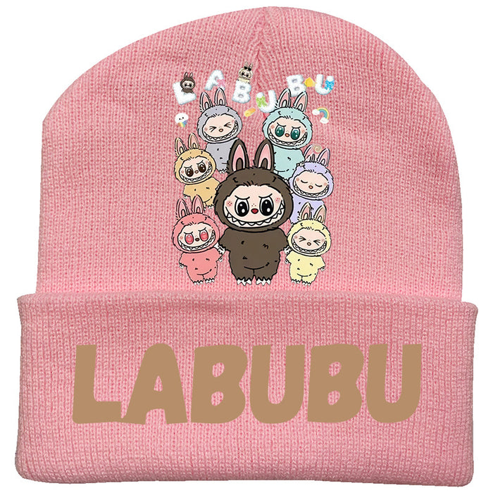 Wholesale Anime cartoon woolen hat knitted hat pullover outdoor warm