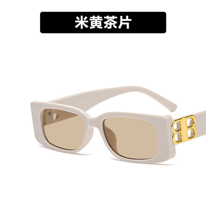 Wholesale Small frame square sunglasses, new retro sunglasses, trendy and personalized sunglasses