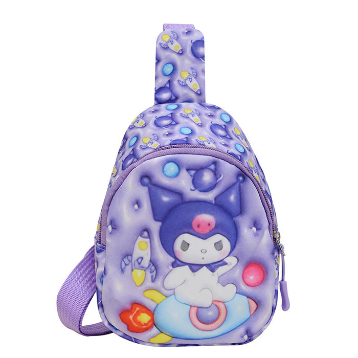 Wholesale Children's trendy handbag, chest bag, coin purse, shoulder bag, men's casual crossbody bag