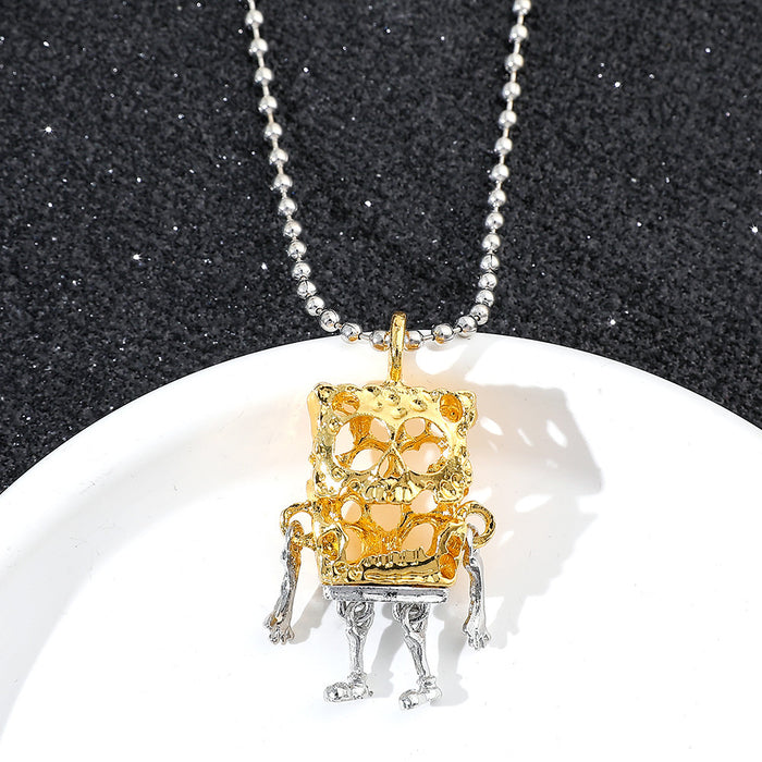 Wholesale Hollow Skeleton Long Necklace