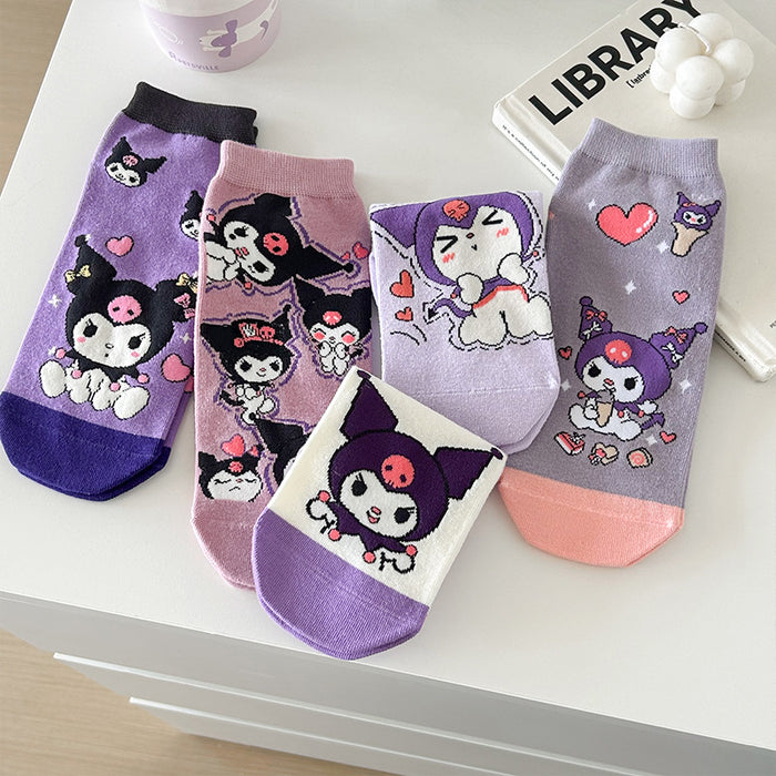 Wholesale Cotton Cartoon Short Socks JDC-SK-Lanh006