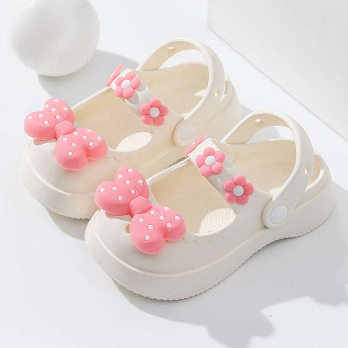 Wholesale EVA Children's Cute Bow Clogs JDC-SD-ZhuBB003