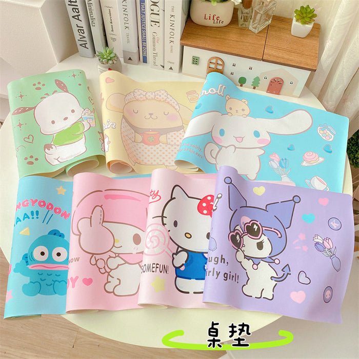 Wholesale Cartoon Long Table Mat Dirty Resistant Writing Mat (S) JDC-TM-CXR001