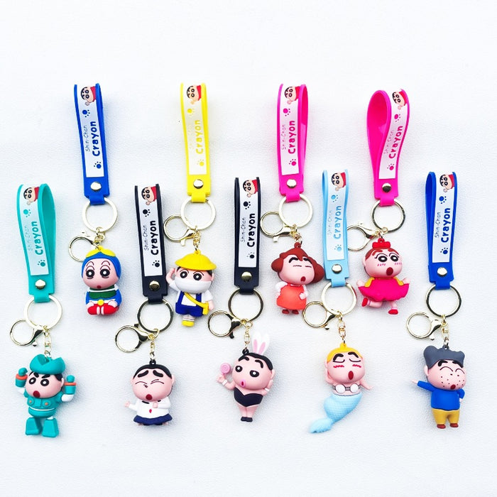 Wholesale PVC Cartoon Doll Keychain JDC-KC-WuYi148