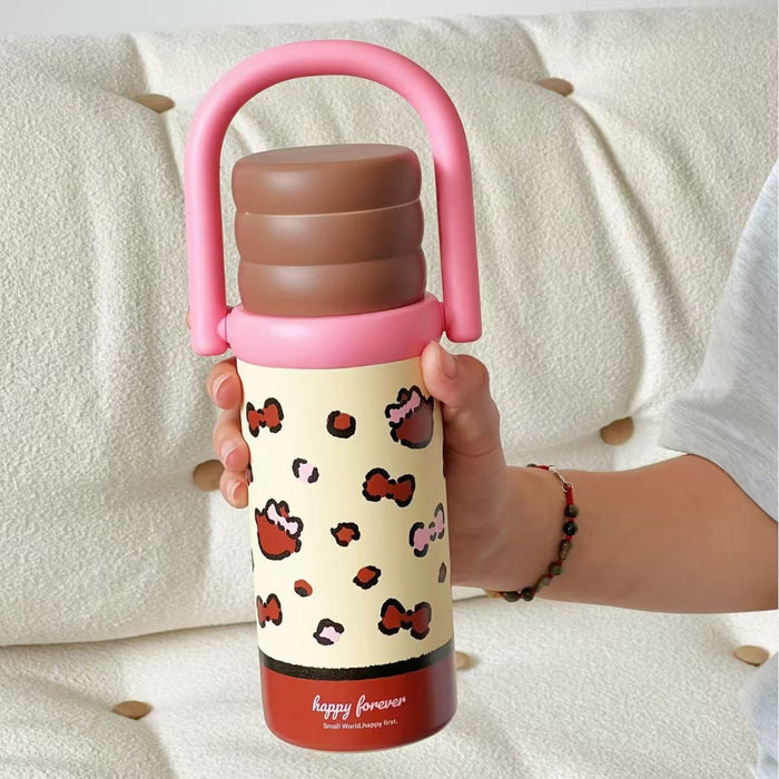 Wholesale Portable insulated water bottle large capacity  with handle perfect for travel