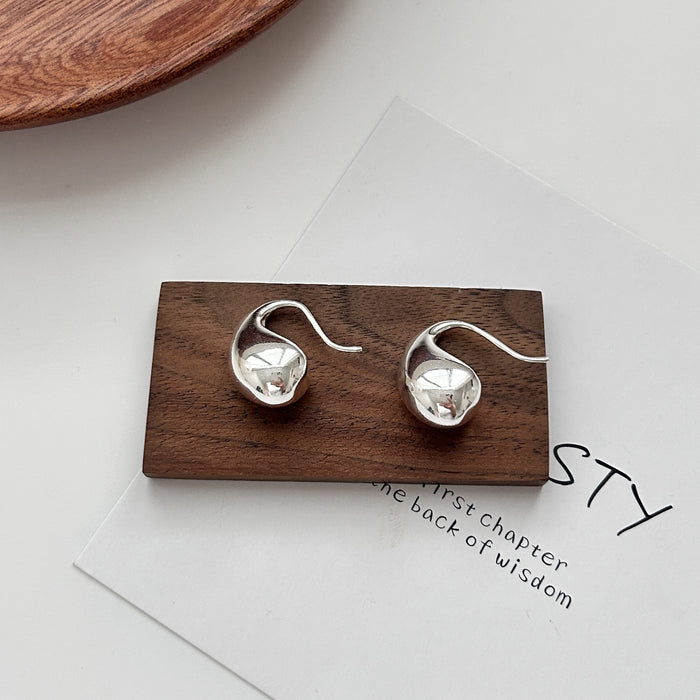 Wholesale Metal Earrings Asymmetrical Earrings Simple Versatile High-End Earrings