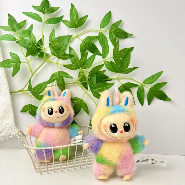 Wholesale Glue-encapsulated face pendant macaron doll blind box trendy toy couple doll accessories