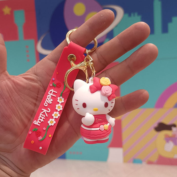 Wholesale Silicone Cartoon Doll Keychain(S) JDC-KC-YChang002