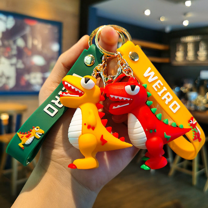 Wholesale Rubber Cartoon Doll Keychain JDC-KC-Tingm177