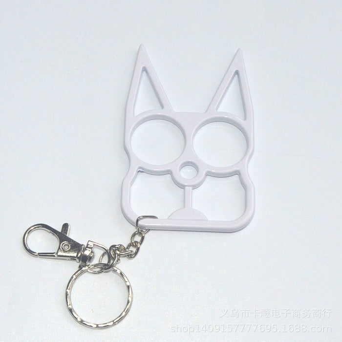 Wholesale Aluminum Alloy Multifunctional Finger Keychain JDC-KC-KB019