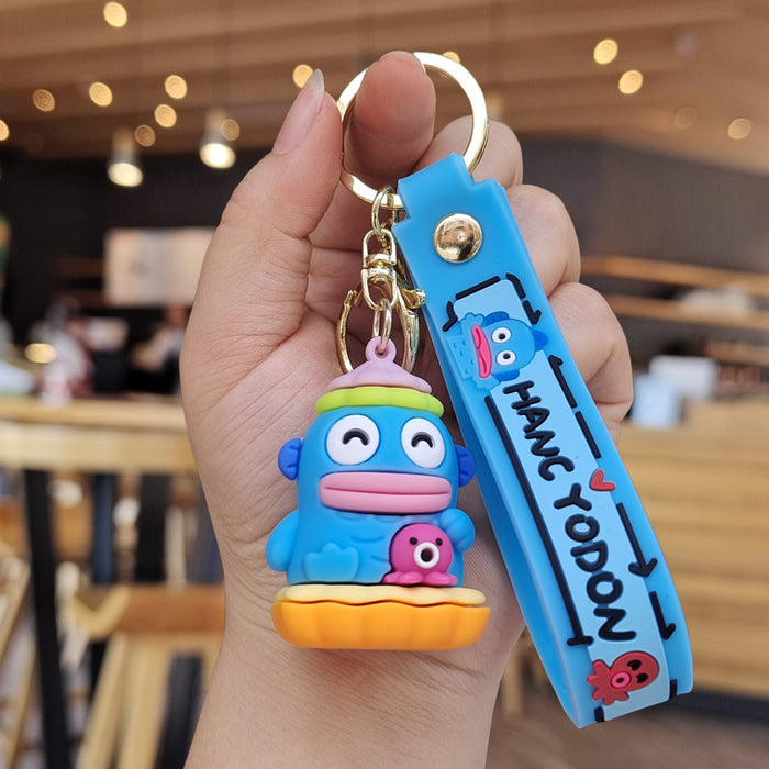 Wholesale Cartoon Silicone Doll Keychain JDC-KC-ZhuoRan029