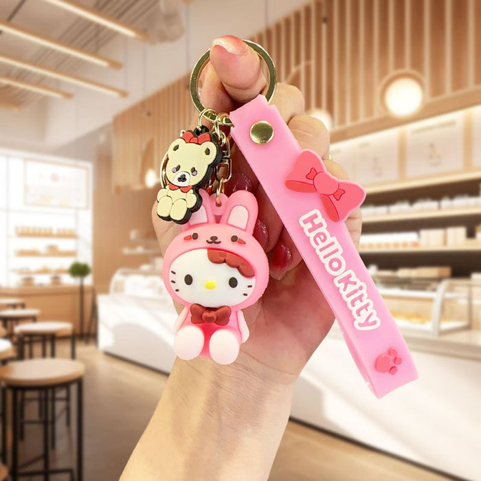 Wholesale PVC Cartoon Doll Keychain JDC-KC-BaoDou006