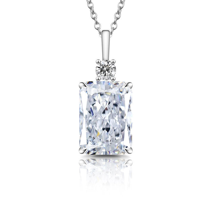 Wholesale Copper Perfume Bottle Pendant Necklace Diamond Cut Sparkle Jewelry Accessory for Everyday Wear