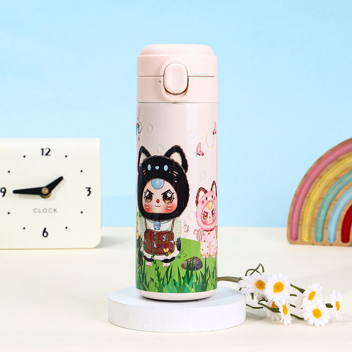 Wholesale Children' s cute bunny thermos stainless steel portable drinking water cup