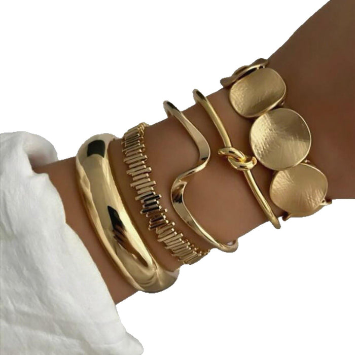 Wholesale Leaf smooth bangle