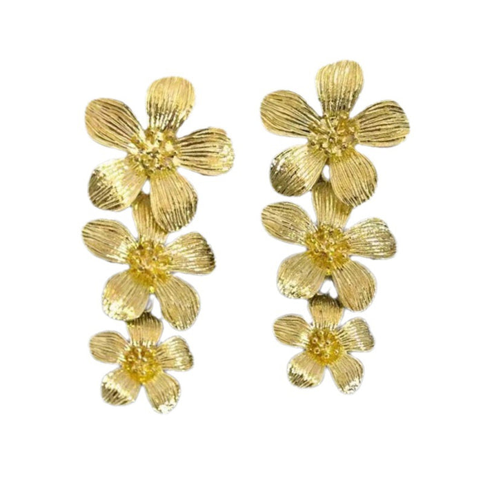 Wholesale  Golden Metal  Tassel Earrings Women's  Earrings