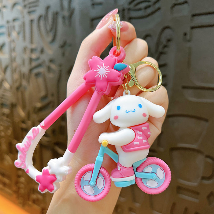 Wholesale Silicone Cartoon Doll Keychain（S） JDC-KC-YanG034