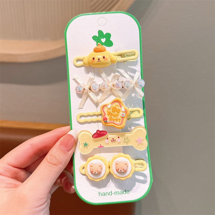 Wholesale Cute Cartoon Animal Hair Clips for Kids Gift Boutique Resale Hair Accessory for Girls