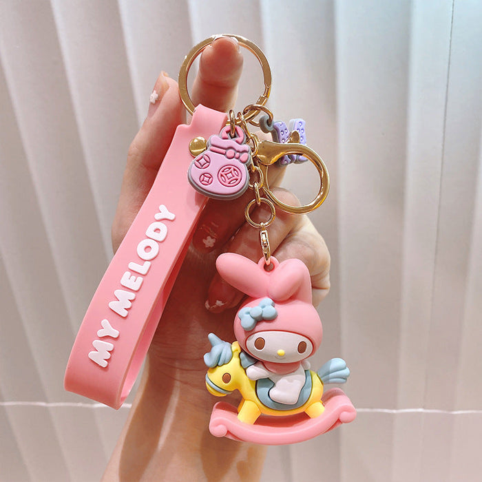 Wholesale Cute Unicorn Keychain JDC-KC-LeZ001