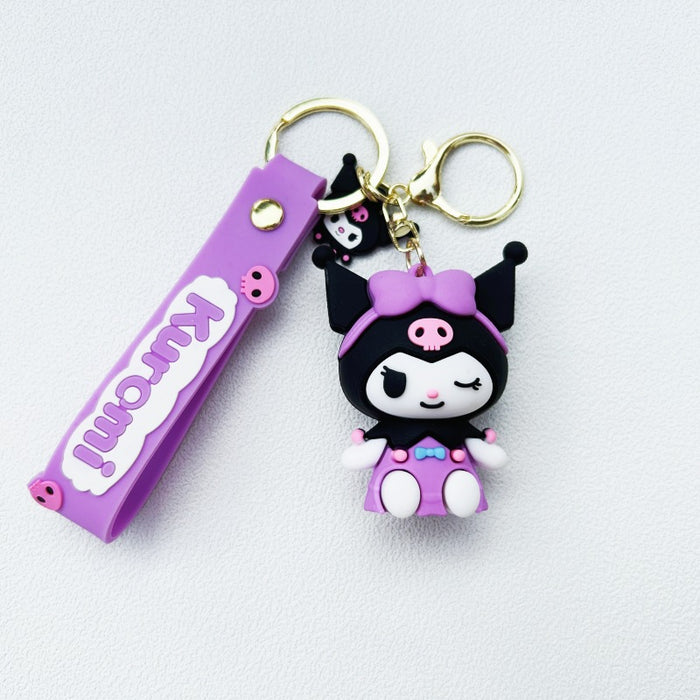 Wholesale PVC Cartoon Doll Keychain JDC-KC-WuYi045