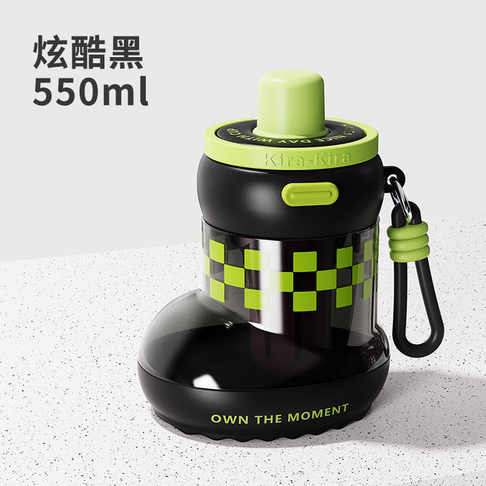 Wholesale Plastic large-capacity straw belly cup