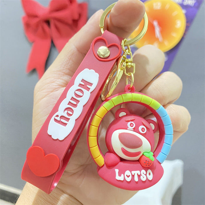 Wholesale PVC Cute Cartoon 3D Doll Keychain JDC-KC-WuYi260