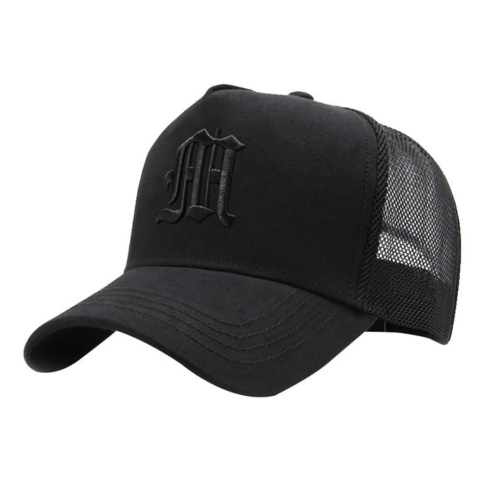Wholesale Hat  Baseball Cap Trendy Big Head Mesh Breathable Cap Sunscreen Sun Hat