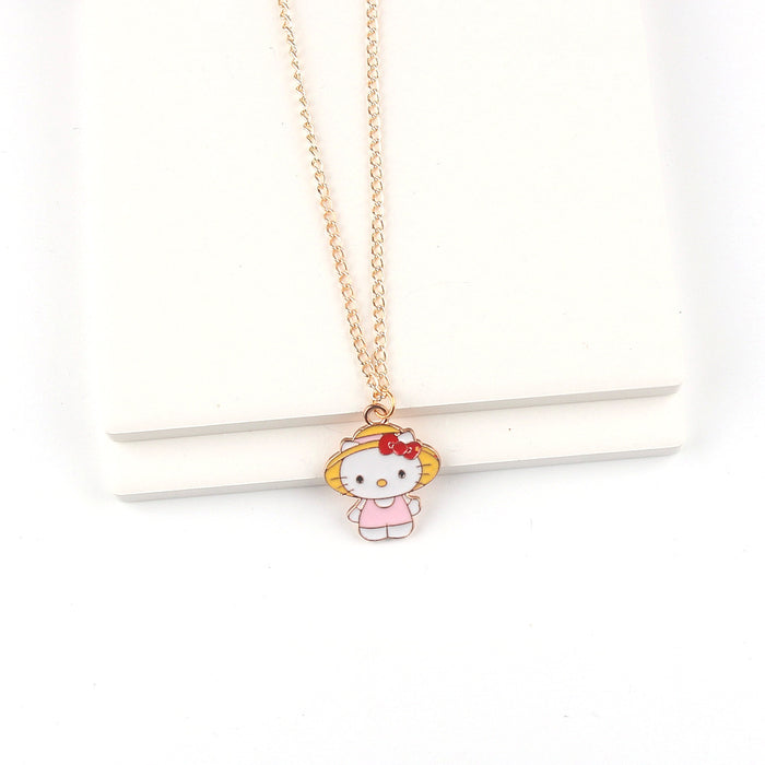 Wholesale Cartoon Alloy Pendant Necklace JDC-NE-FuYu018