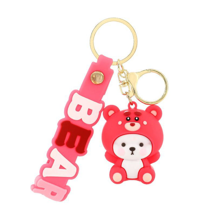 Wholesale Resin Cute Doll Keychain JDC-KC-XingLao002