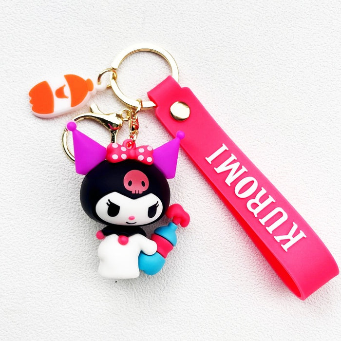 Wholesale Cartoon Doll PVC Keychain JDC-KC-ChuC037