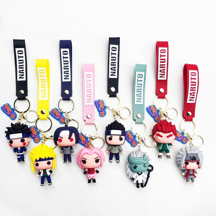 Wholesale PVC Cartoon Silicone Keychain JDC-KC-WuYi098