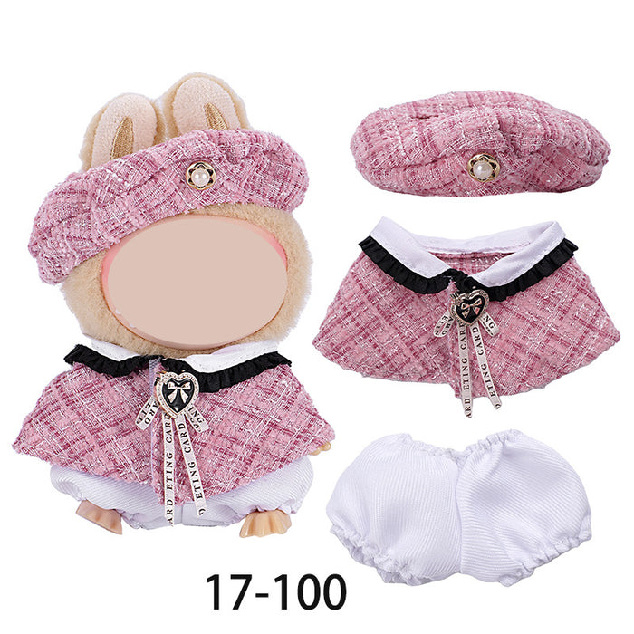 Wholesale Only Clothes Character Pattern Overalls Set doll clothes