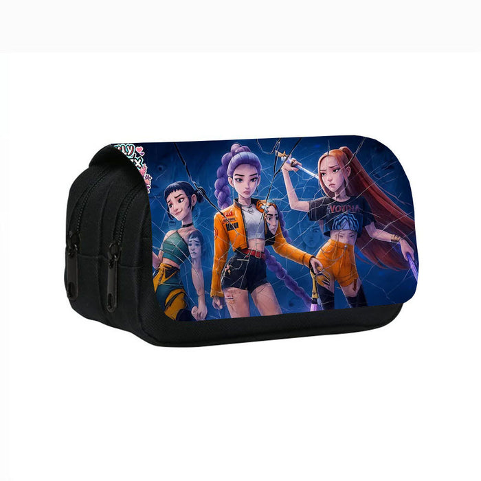 Wholesale Double-layer pencil case KPop pencil case