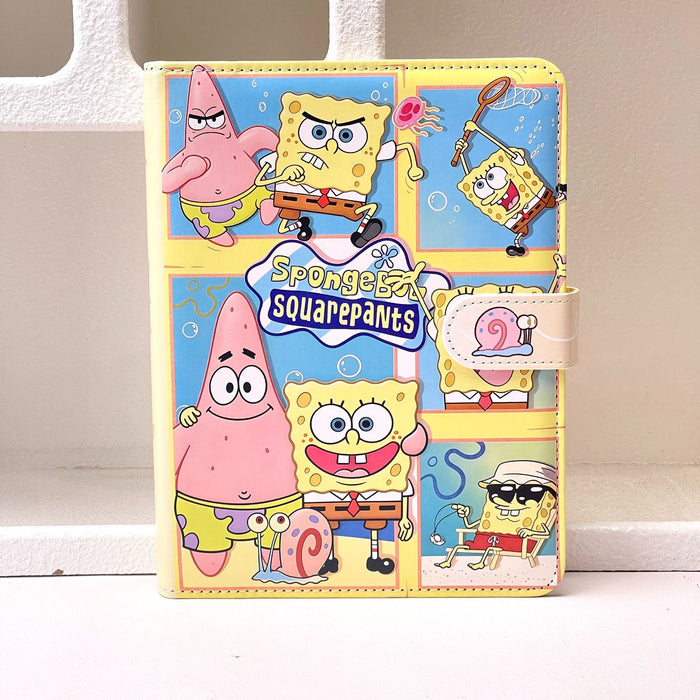Wholesale Cute Cartoon A5 Loose-Leaf Notebook Full-Color Pages PU Cover