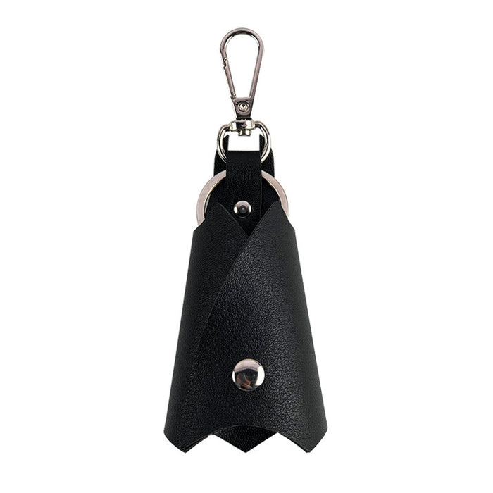 Wholesale Trendy Bat Shape PU Leather Car Keychain Key Ring Accessory For Men Women Gift