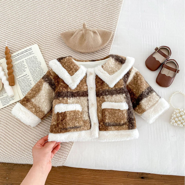 Wholesale Winter Wool Sweater Children's Coat JDC-CTS-WeiNiS021