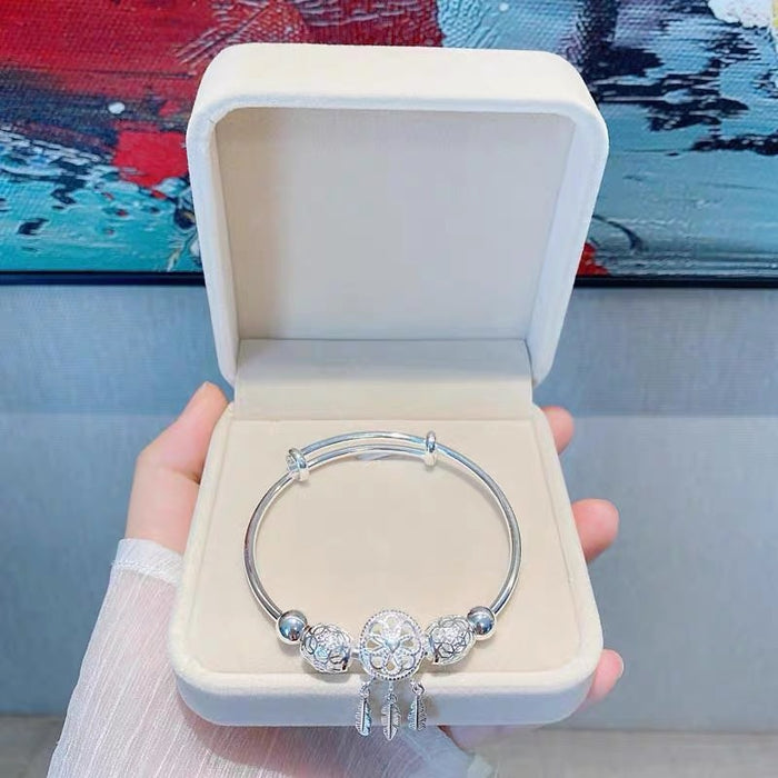 Wholesale Simple solid bracelet, dream catcher bracelet