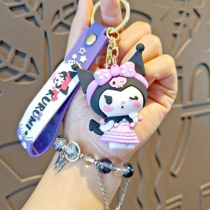 Wholesale Cartoon keychain couple backpack keychain pendant