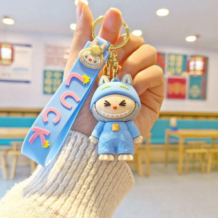 Wholesale Cartoon Little Sheep Doll Keychain Couple Backpack Pendant Wholesale