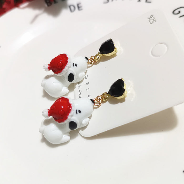 Wholesale Cartoon Resin Cute Earrings JDC-ES-Xingj043